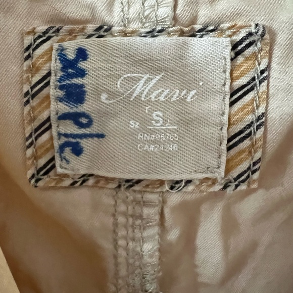 VTG 2000 Mavi cargo mini skirt Small embroidered pockets zip cowgirl grunge punk - Picture 16 of 17